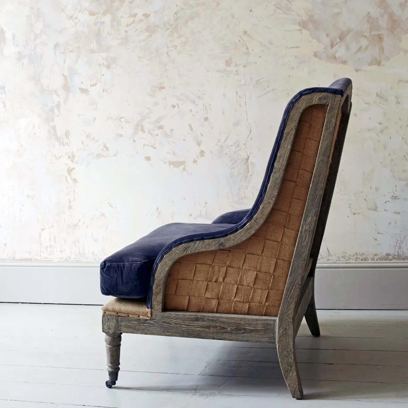 Graham & Green Armchairs<Duke Grey Velvet Armchair