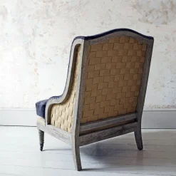 Graham & Green Armchairs<Duke Grey Velvet Armchair