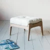 Graham & Green Footstools|Footstools<Dylan Linen Footstool