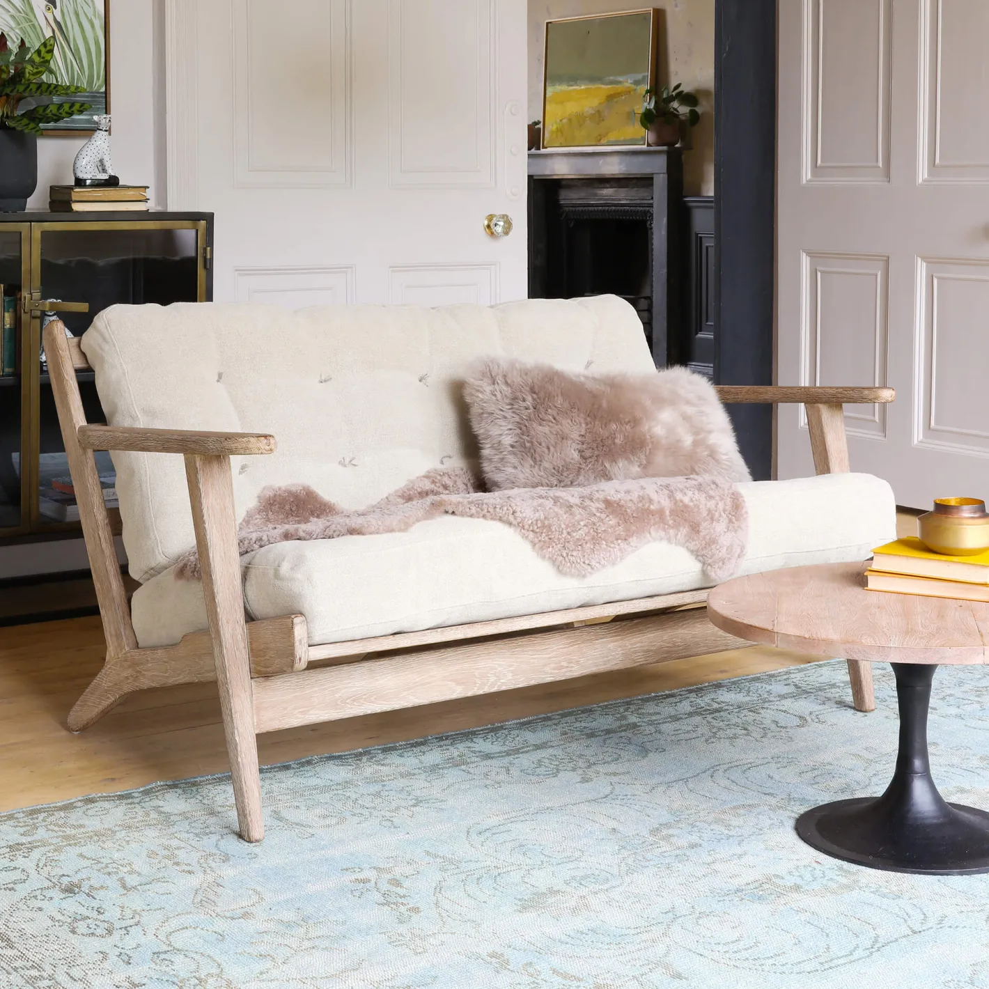 Graham & Green Ready To Go Sofas<Dylan Natural Linen Sofa