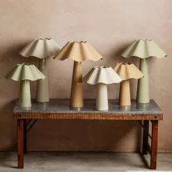 Graham & Green Table Lamps<Eldon Ivory Enamel Table Lamp Small