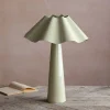 Graham & Green Table Lamps<Eldon Sage Enamel Table Lamp Large