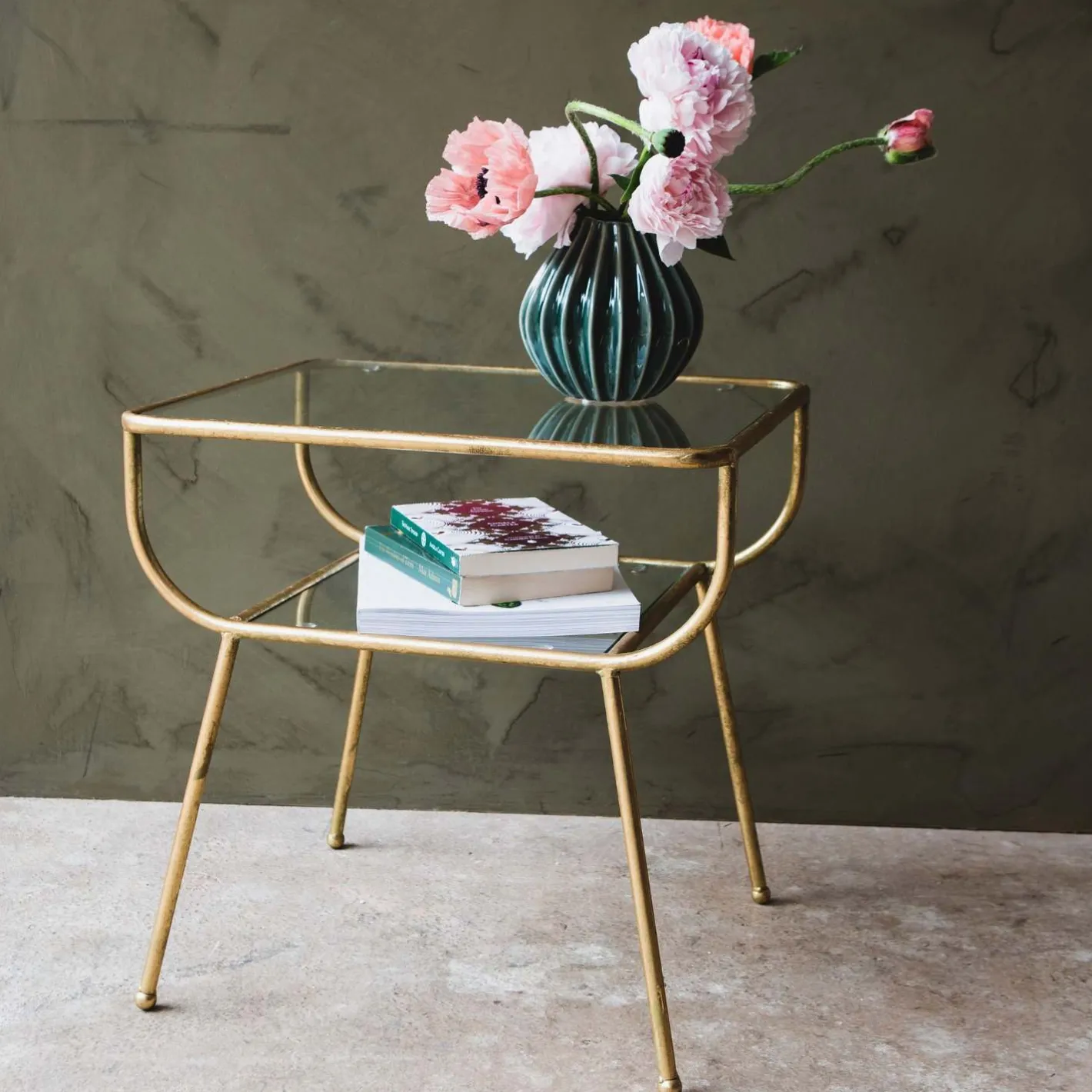 Graham & Green Side Tables<Eluminea Large Gold Side Table