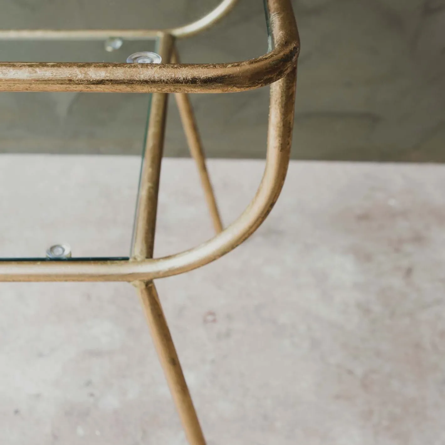 Graham & Green Side Tables<Eluminea Large Gold Side Table