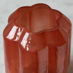 Graham & Green Table Lamps<Emaline Small Red and Gold LED Table Lamp