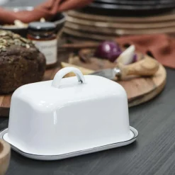 Graham & Green Kitchen Accessories<Enamel Butter Box