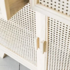 Graham & Green Cabinets & Cupboards<Esben Cane Cupboard with Drawers