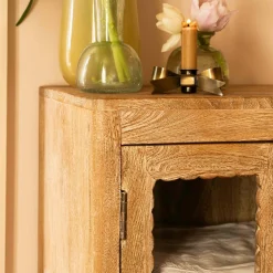 Graham & Green Cabinets & Cupboards<Ethan Wooden & Glass Cabinet