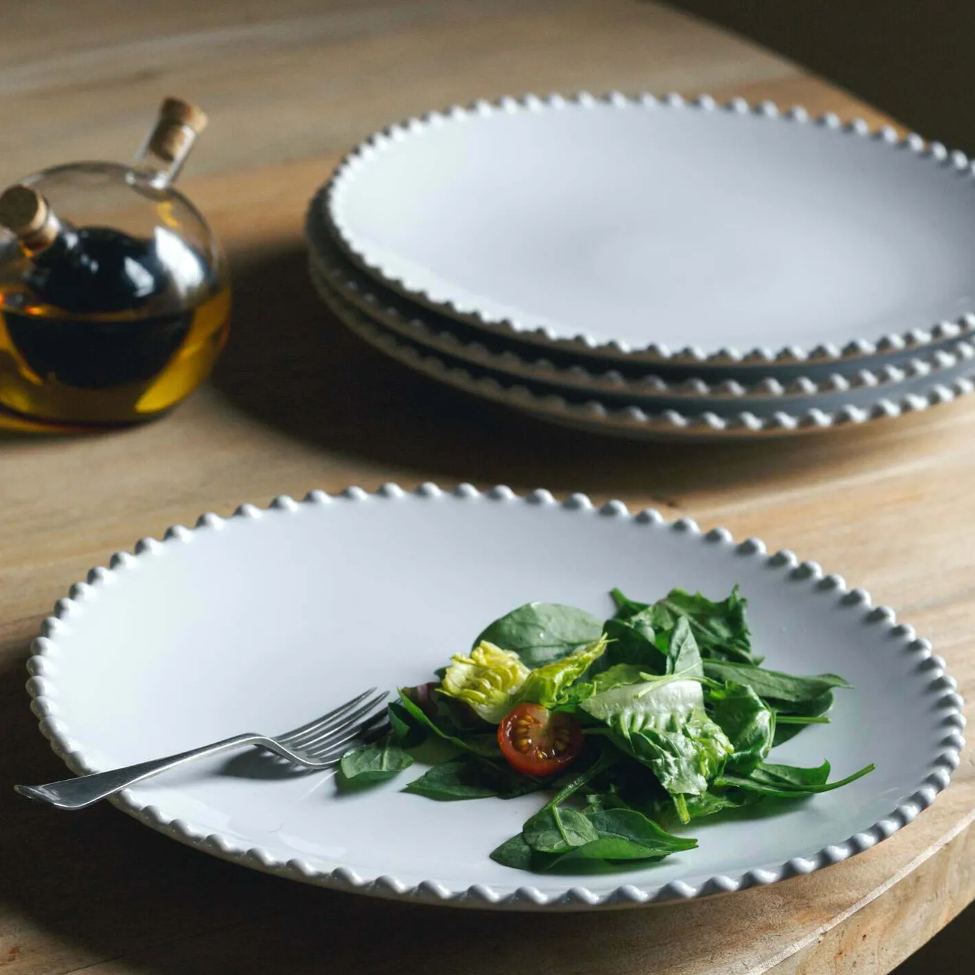 Graham & Green Tableware<Eve White Bobble Tableware