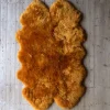 Graham & Green Sheepskins & Hides<Extra Large Quad Mustard Sheepskin