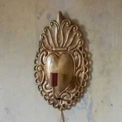 Graham & Green Wall Lights & Sconces<Ex-Voto Antiqued Gold Wall Light