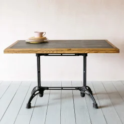 Graham & Green Dining Tables<Ezra 4 Seater Rectangular Café Table