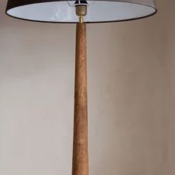 Graham & Green Floor Lamps<Farly Wood Floor Lamp with Shade