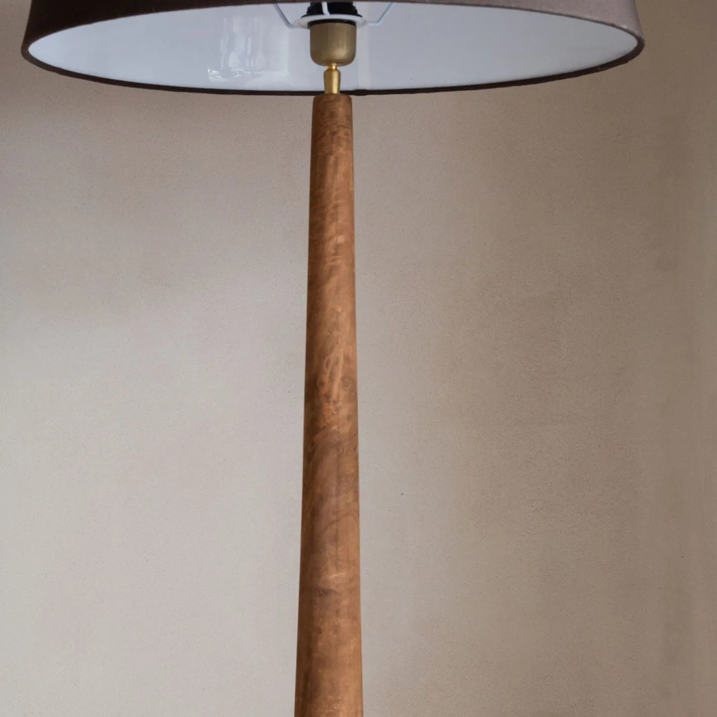 Graham & Green Floor Lamps<Farly Wood Floor Lamp with Shade