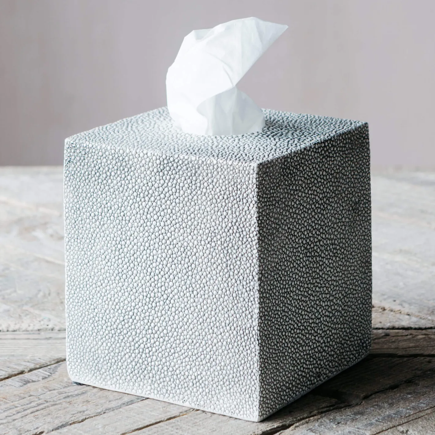 Graham & Green Decorative Accessories<Faux Shagreen Tissue Box