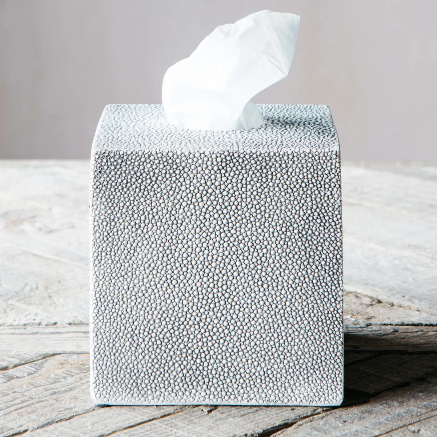 Graham & Green Decorative Accessories<Faux Shagreen Tissue Box