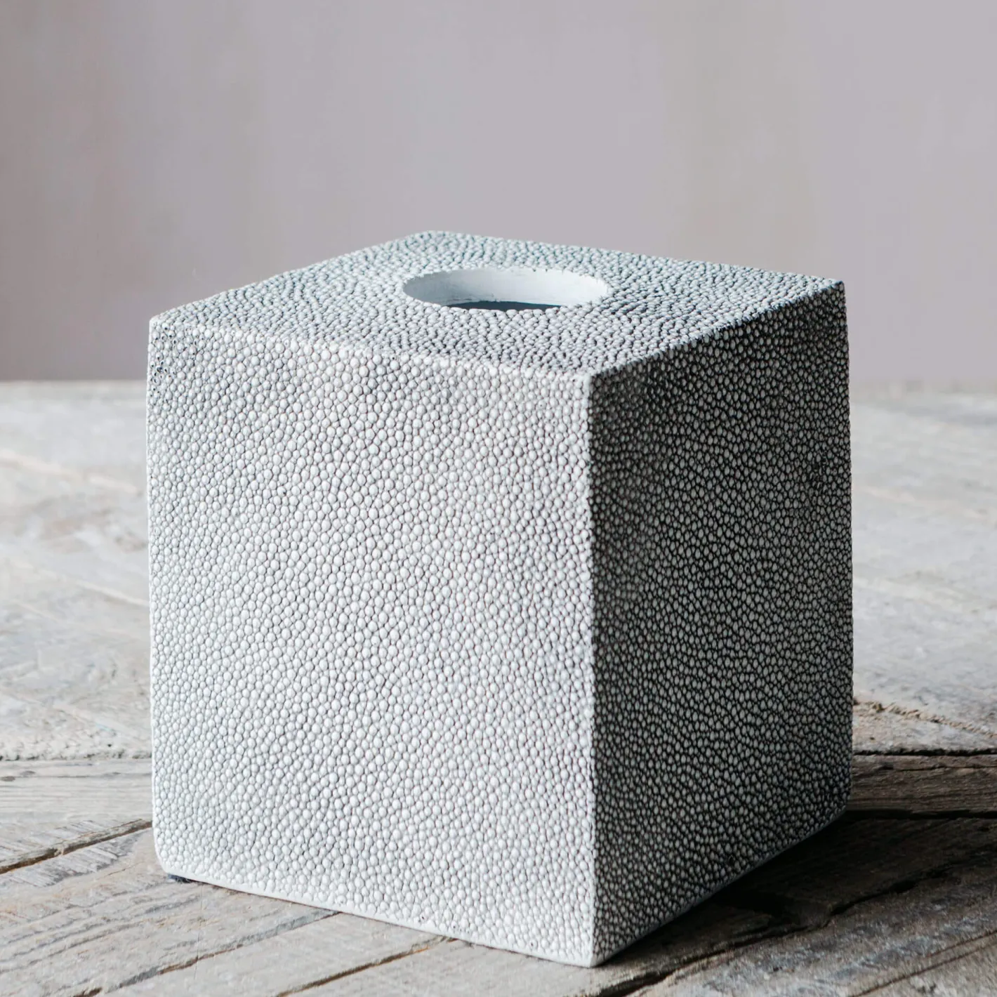 Graham & Green Decorative Accessories<Faux Shagreen Tissue Box