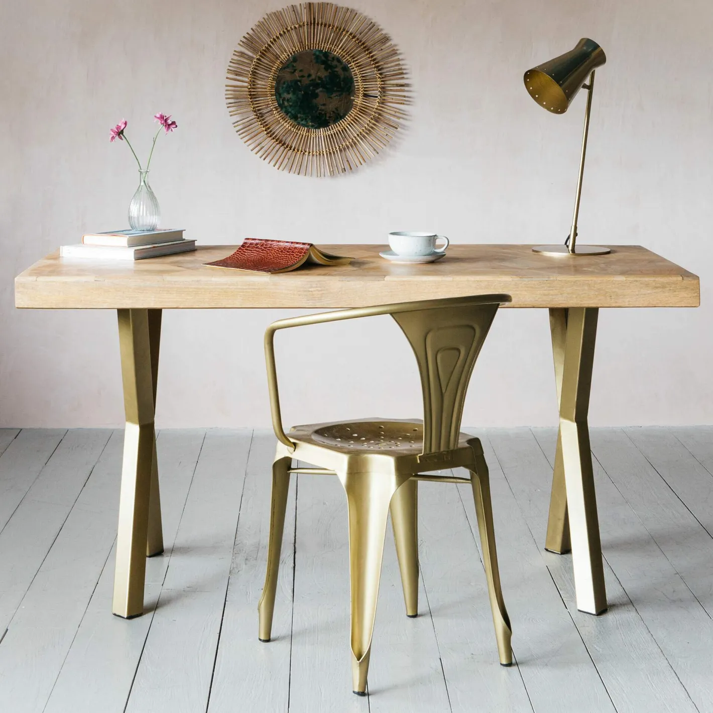 Graham & Green Desks<Faye Parquetry Desk