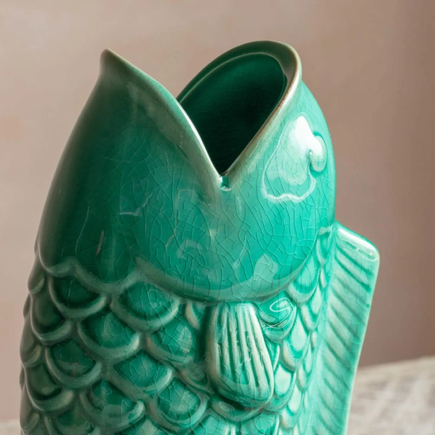 Graham & Green Vases & Plant Pots<Fin the Fish Vase