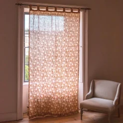 Graham & Green Curtains & Curtain Ties<Fleur Single Curtain