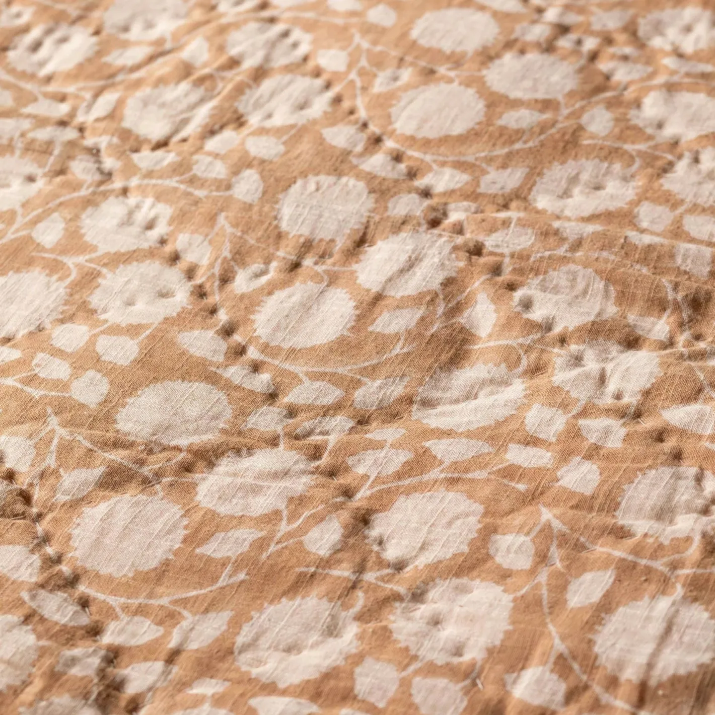 Graham & Green Quilts & Bedding<Floral Block Printed Quilts