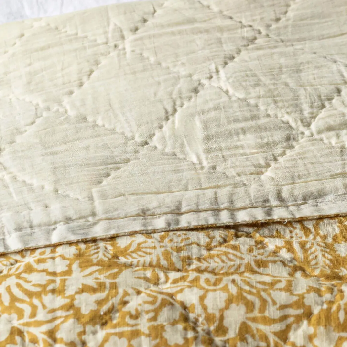 Graham & Green Quilts & Bedding<Floral Block Printed Quilts