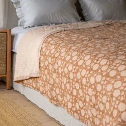 Graham & Green Quilts & Bedding<Floral Block Printed Quilts