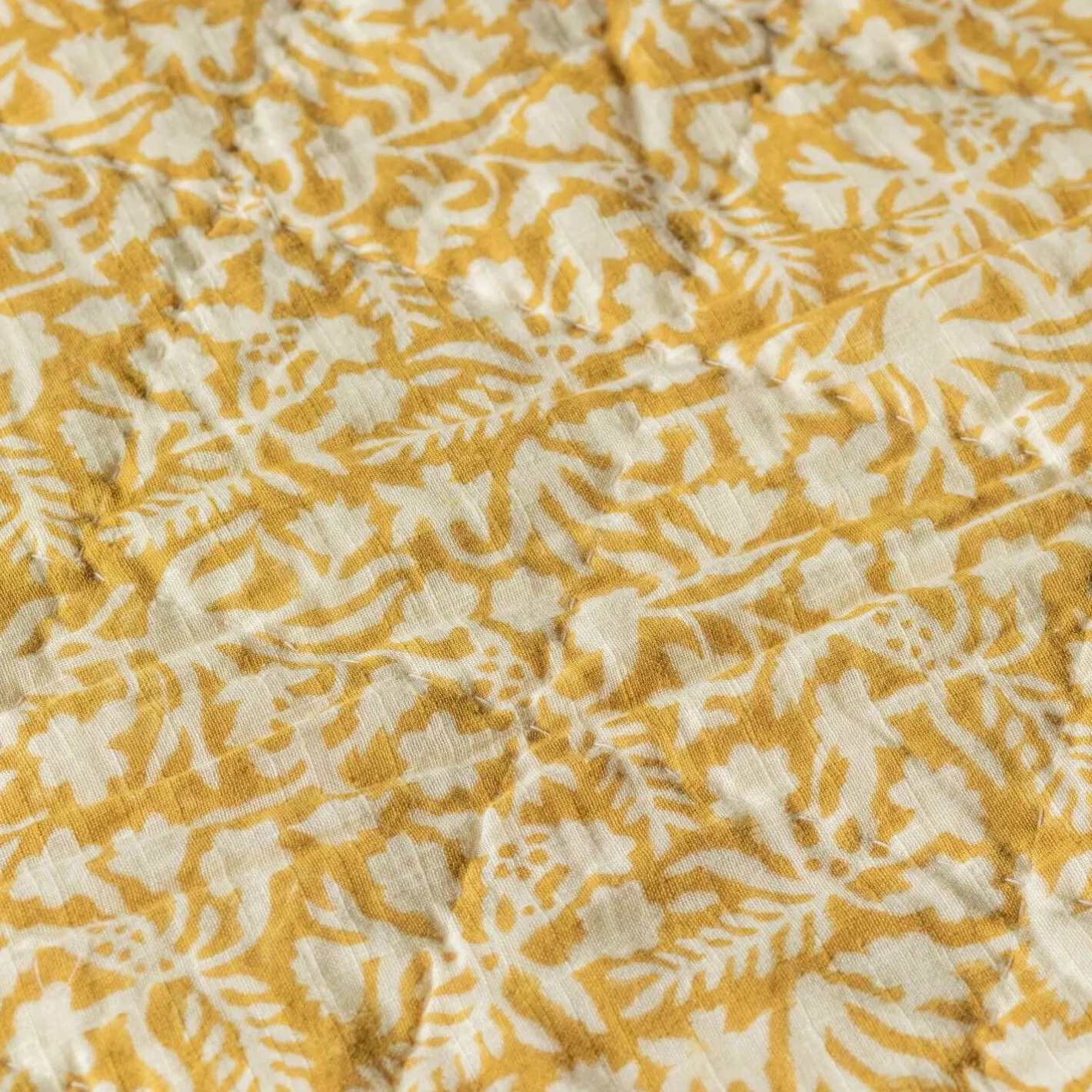 Graham & Green Quilts & Bedding<Floral Block Printed Quilts