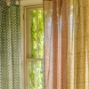 Graham & Green Curtains & Curtain Ties<Floral Block Printed Single Curtains