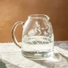 Graham & Green Outdoor Dining|Jugs & Carafes<Floral Etched Glass Jug