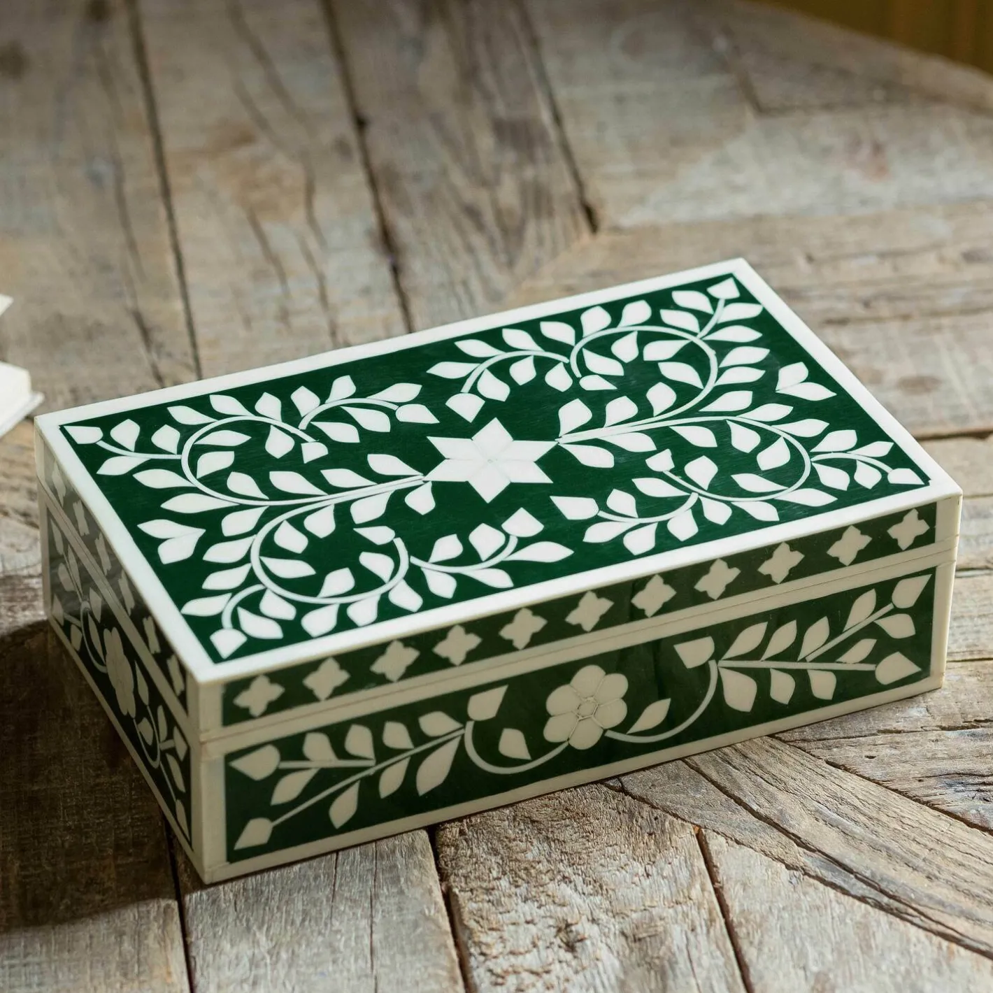 Graham & Green Decorative Accessories|Jewellery Boxes & Trinket Trays<Floral Inlay Boxes