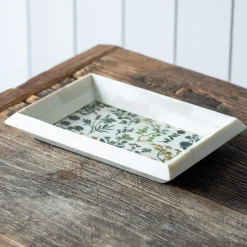 Graham & Green Decorative Accessories|Jewellery Boxes & Trinket Trays<Flower Print Trinket Tray
