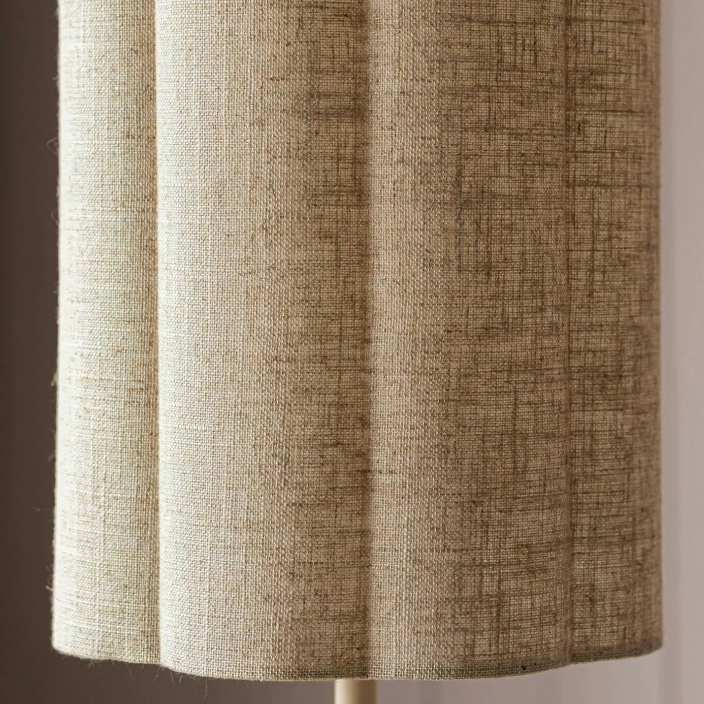 Graham & Green Table Lamps<Fluted Fabric Table Lamp