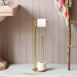 Graham & Green Bathroom Accessories<Fosse Free Standing Toilet Roll Holder