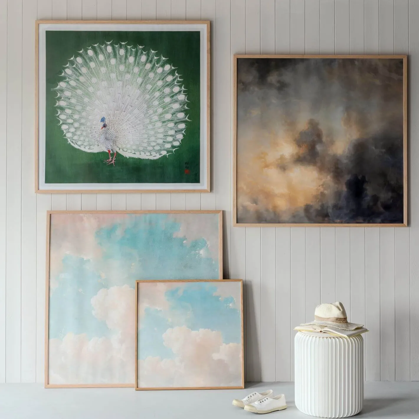 Graham & Green Prints & Wall Art<Framed Light Clouds Print Large