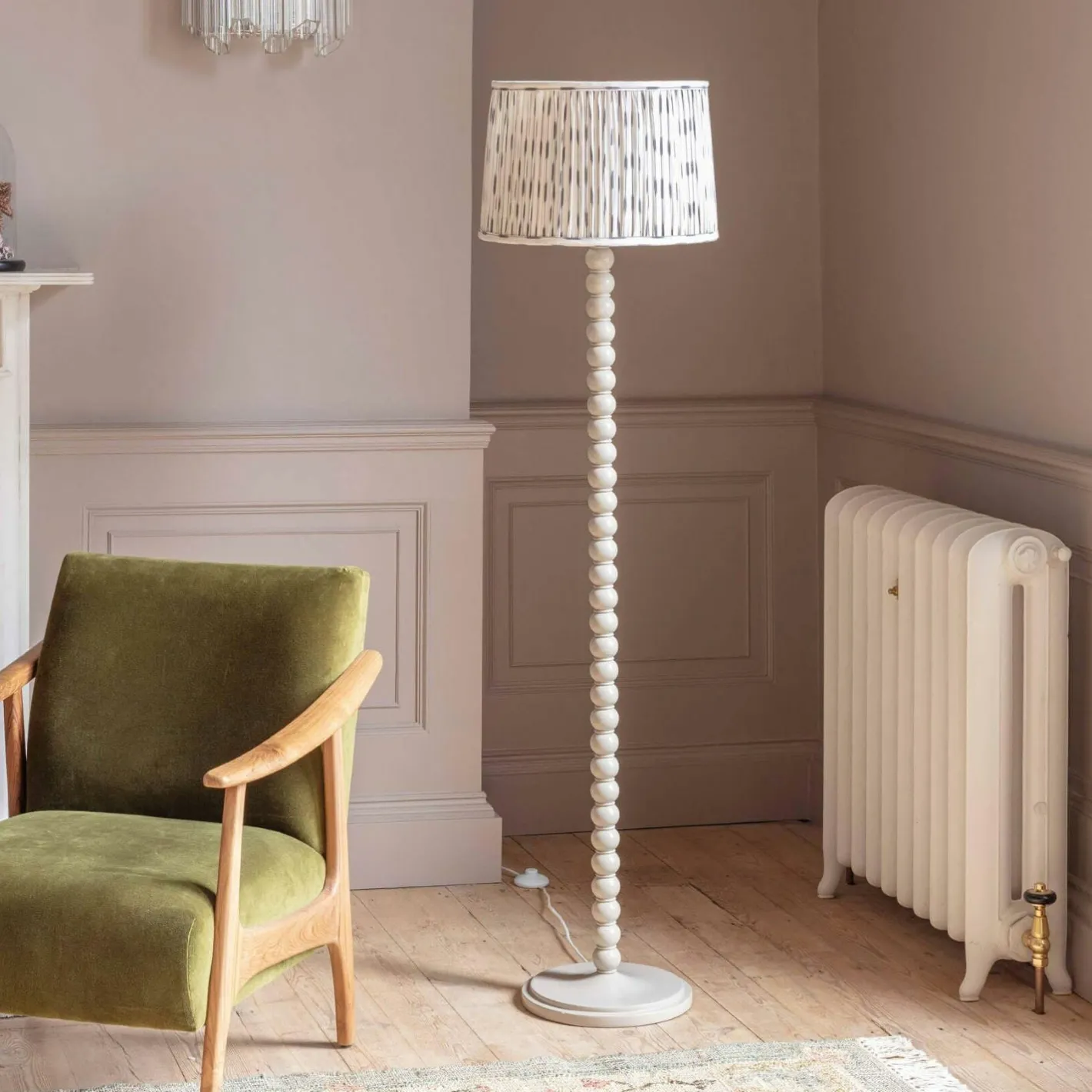 Graham & Green Floor Lamps<Freya Cashmere Floor Lamp