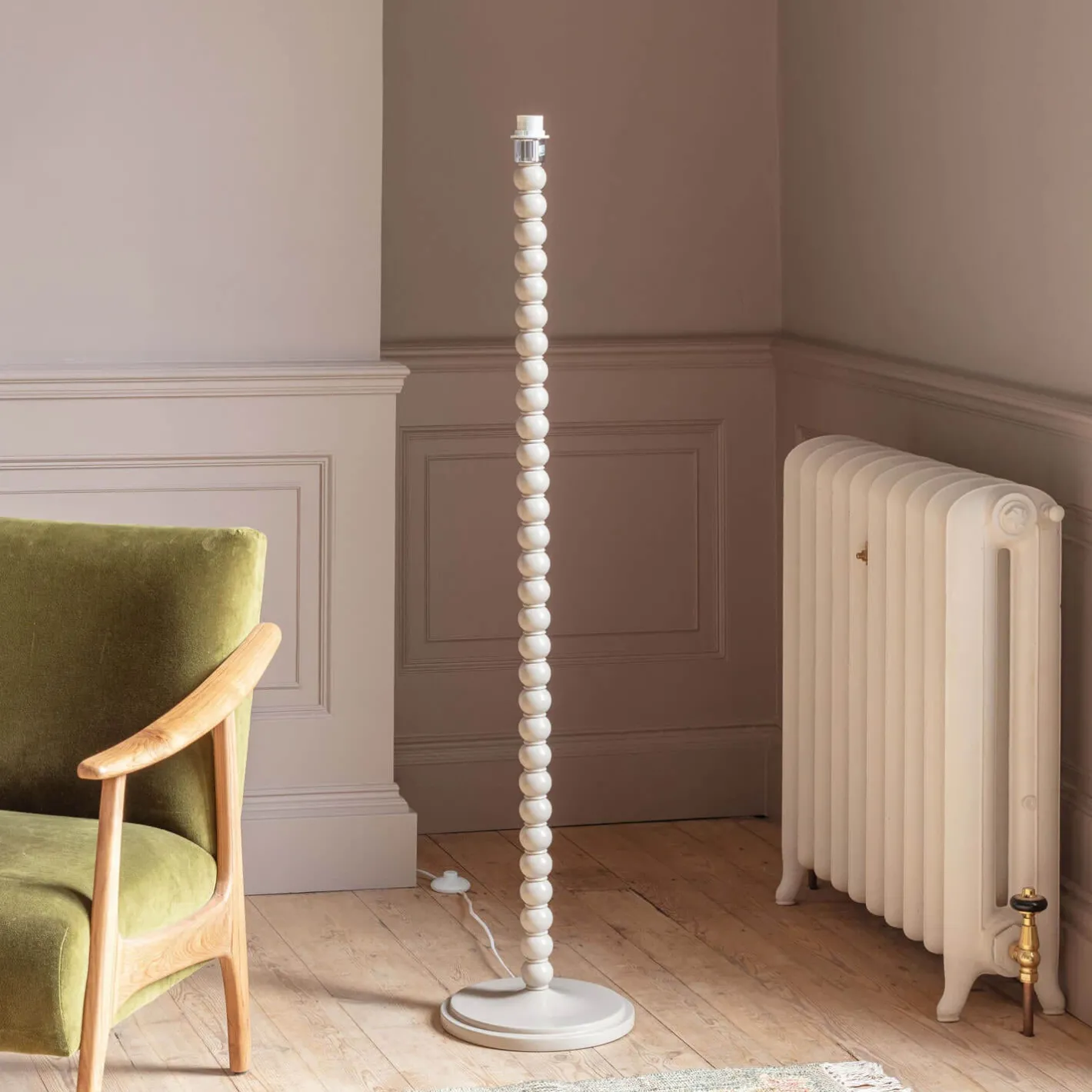 Graham & Green Floor Lamps<Freya Cashmere Floor Lamp