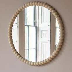 Graham & Green Round Mirrors|Wall Mirrors<Freya Cashmere Wall Mirror