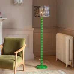 Graham & Green Floor Lamps<Freya Green Floor Lamp