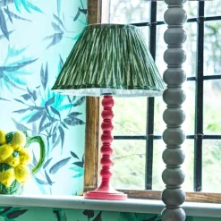 Graham & Green Table Lamps<Freya Red Table Lamp