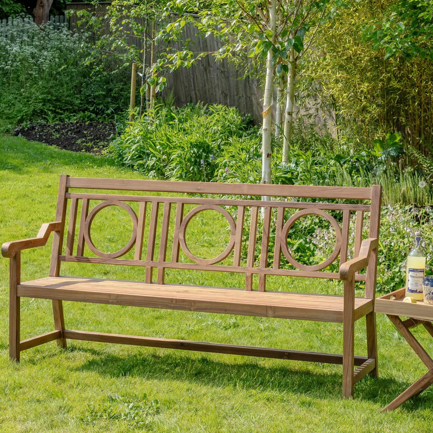 Graham & Green Garden Chairs & Sofas|Garden Chairs & Sofas<Gabriel Wooden Garden Bench
