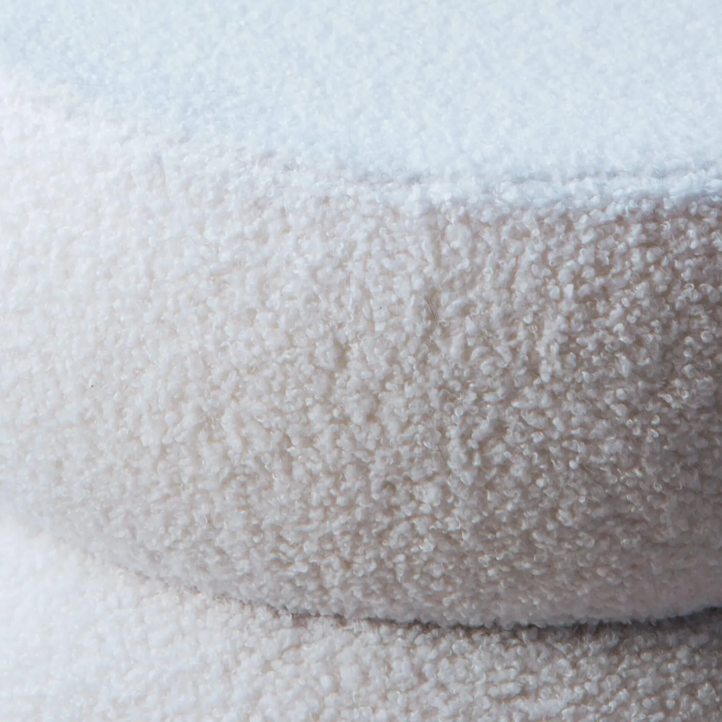 Graham & Green Footstools|Footstools<Gio White Teddy Stool