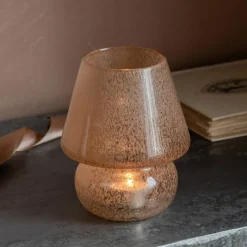 Graham & Green Candle Holders & Candles<Glass Mushroom Tealight Holders