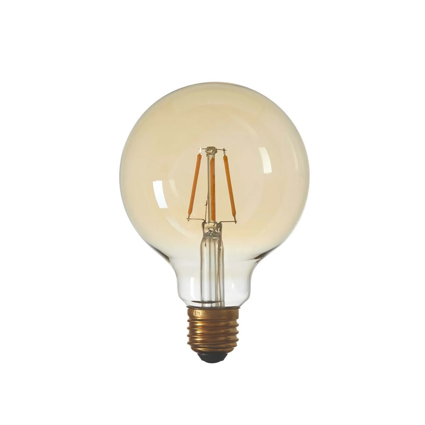 Graham & Green Lightbulbs & Light Fittings<Globe Amber LED E27 Bulb
