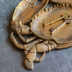 Graham & Green Decorative Accessories|Jewellery Boxes & Trinket Trays<Gold Crab Trinket Dish
