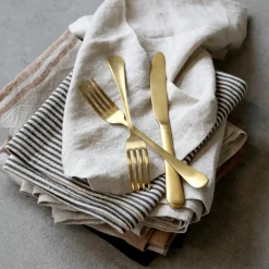 Graham & Green Outdoor Dining|Tableware<Gold Cutlery Set of Four