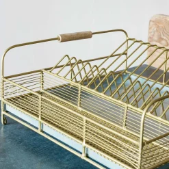 Graham & Green Kitchen Accessories<Gold Dish Rack