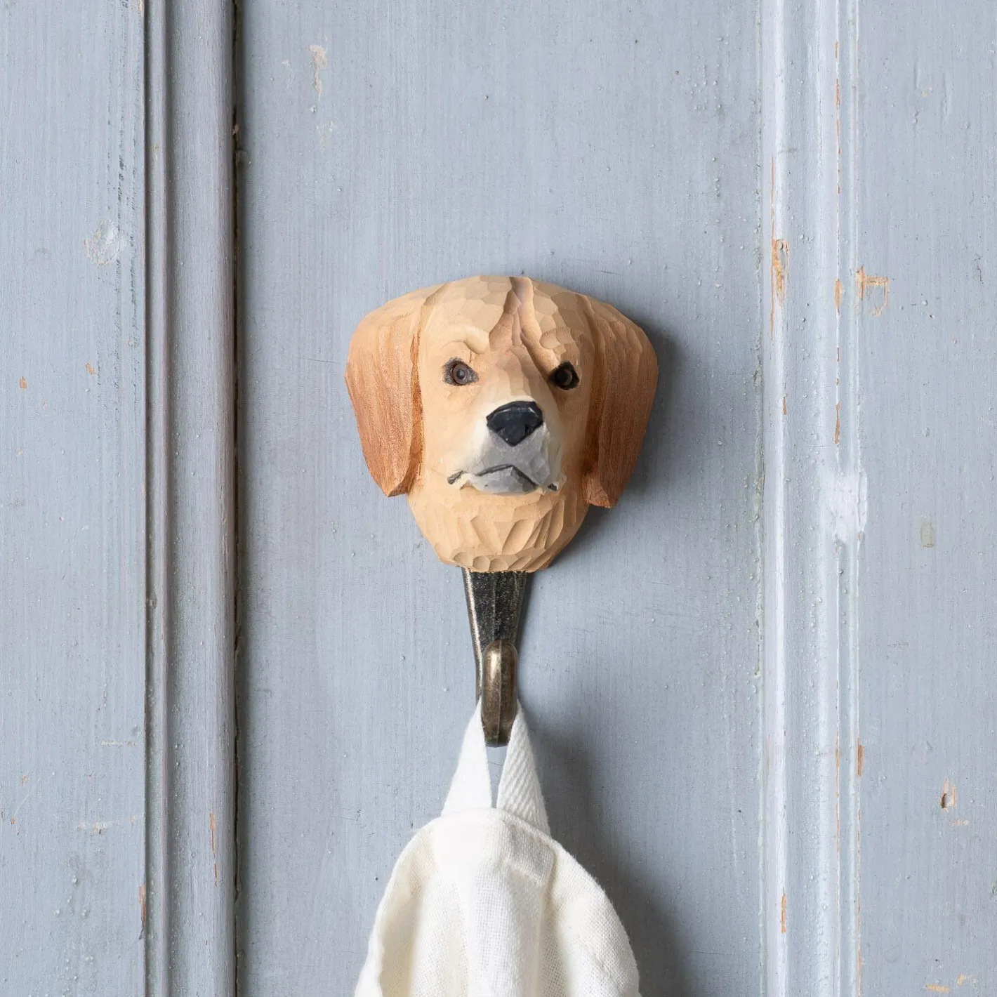 Graham & Green Coat Racks & Hooks<Golden Labrador Wall Hook