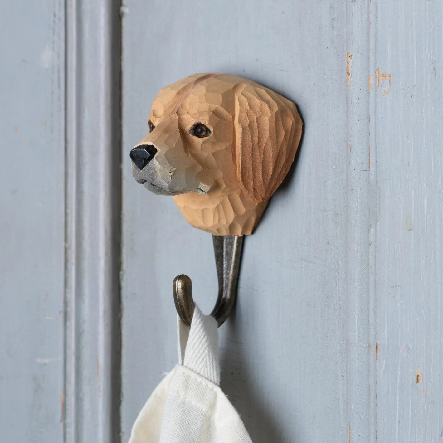 Graham & Green Coat Racks & Hooks<Golden Labrador Wall Hook