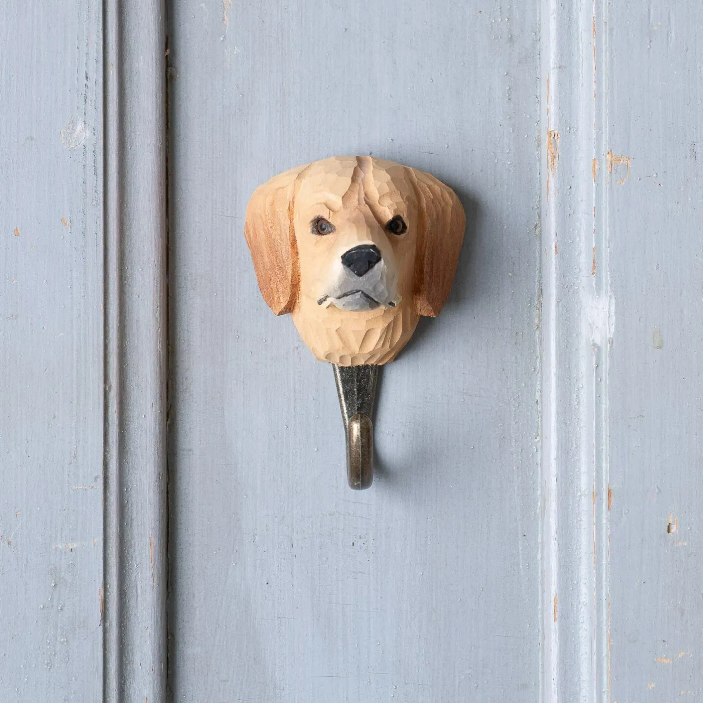 Graham & Green Coat Racks & Hooks<Golden Labrador Wall Hook